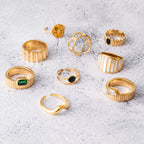 Aspen Ring Plated in 18k Gold