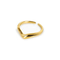 Aspen Ring Plated in 18k Gold