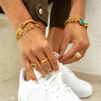 Classic Inspiration Ring Gold Plated 18k