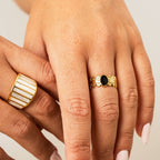 Coliseum Ring Plated in 18k Gold