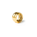 Double Chunky Ring Plated in 18K Gold