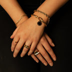 Genoa Ring Gold Plated 18K