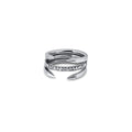 Nail Ring Tips - Silver