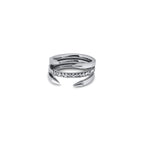 Nail Ring Tips - Silver