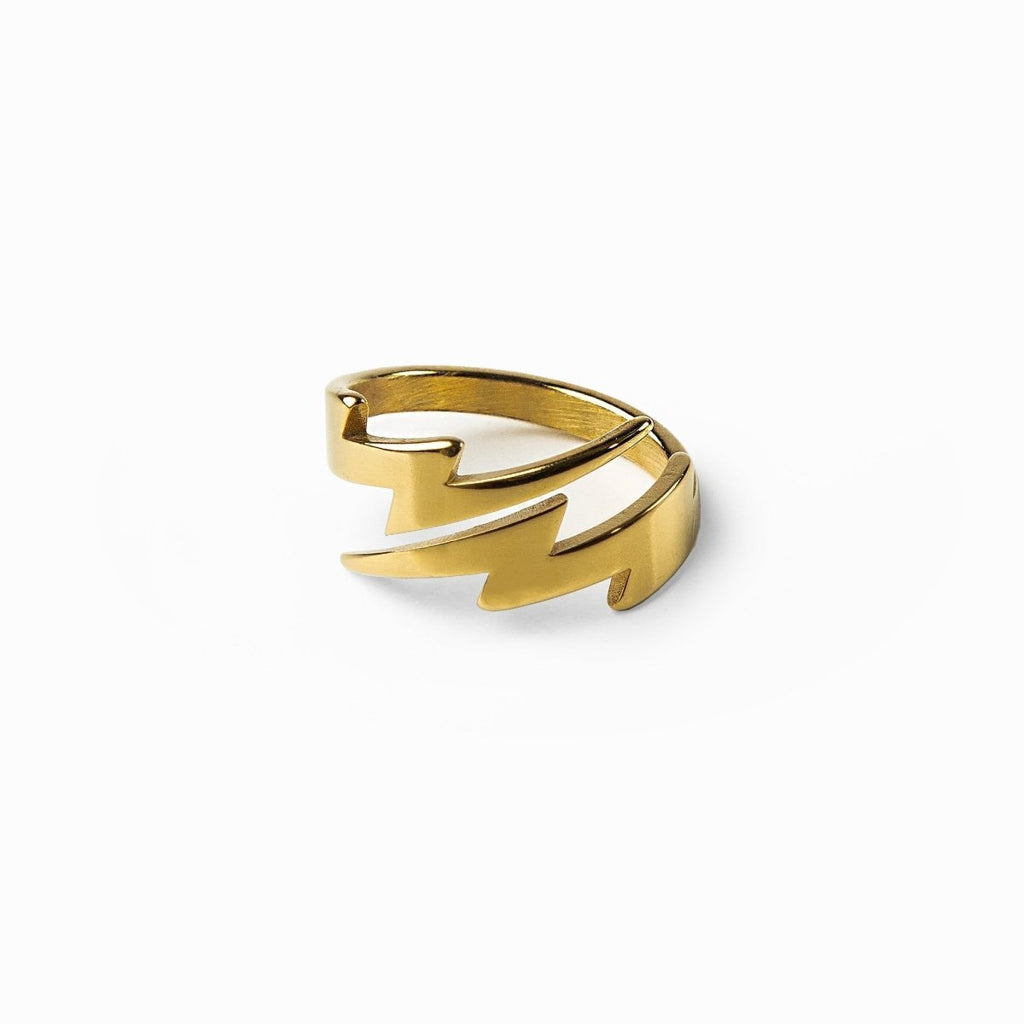 Ray Ring Plated in 18K Gold