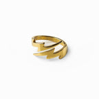 Ray Ring Plated in 18K Gold