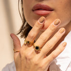 Romanos Venice Ring Gold Plated 18K