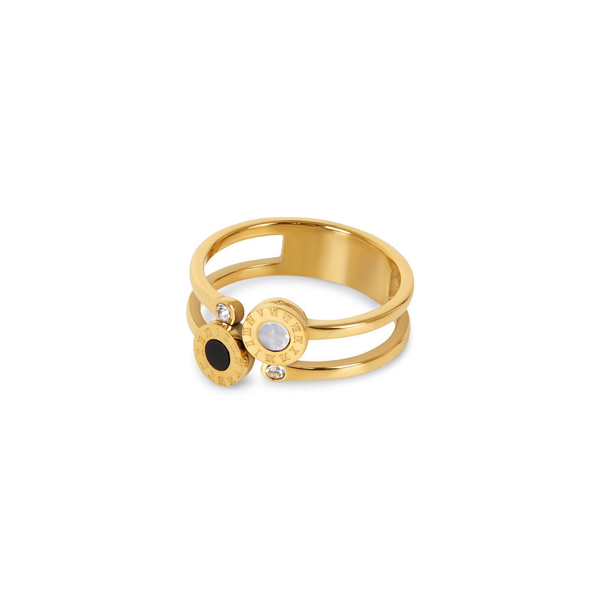 Romanos Venice Ring Gold Plated 18K