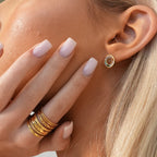 Adjustable Royale Ring Plated in 18k Gold