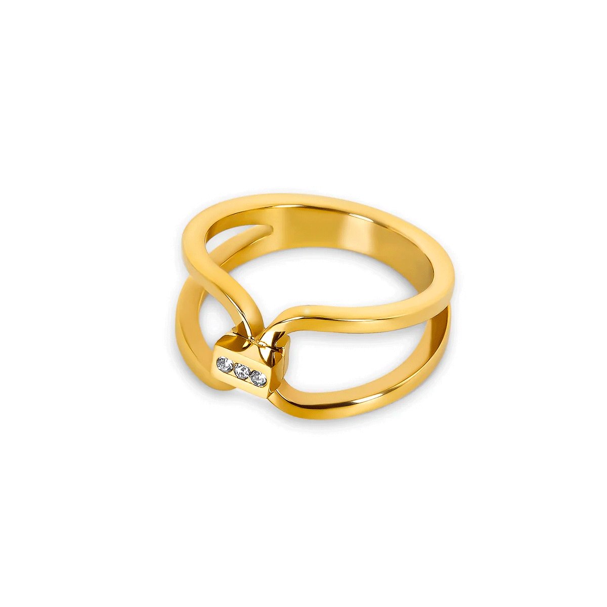 Tender Ring Plated in 18k Gold
