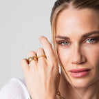 Tender Ring Plated in 18k Gold