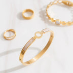 Aura Bracelet Plated in 18k Gold