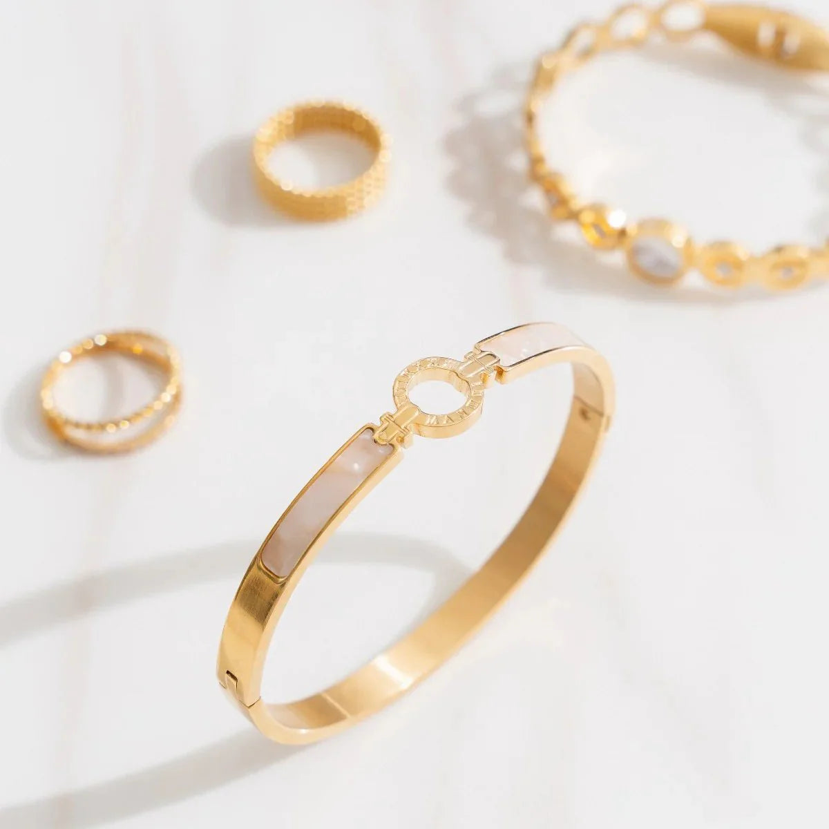 Aura Bracelet Plated in 18k Gold