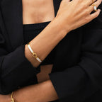 Aura Bracelet Plated in 18k Gold
