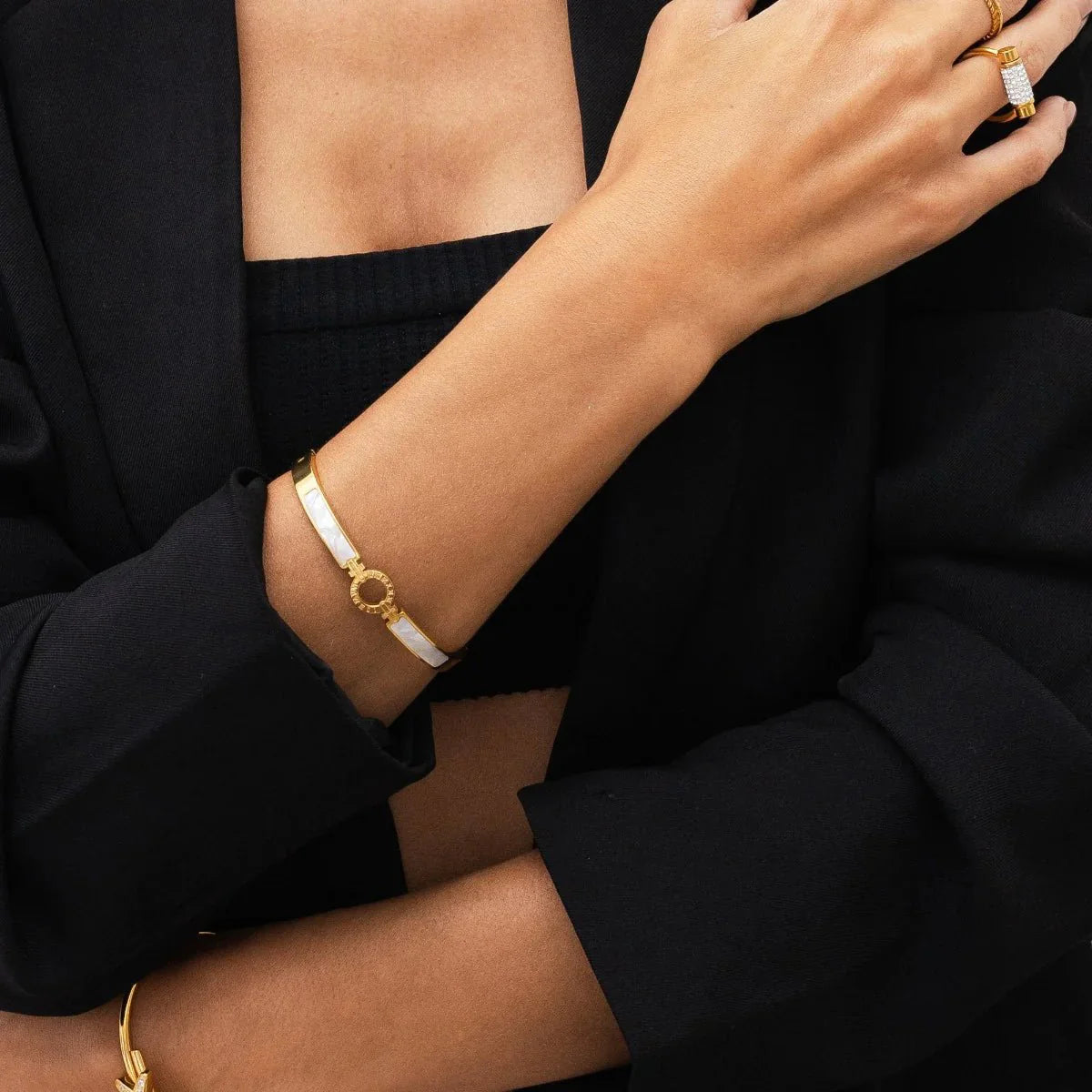 Aura Bracelet Plated in 18k Gold