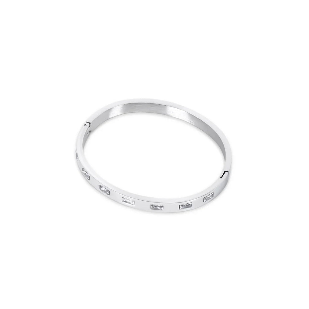 Carved Bracelet - Silver