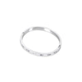 Carved Bracelet - Silver