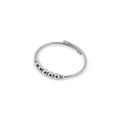 Adjustable Anti-stress Bracelet Beads - Silver