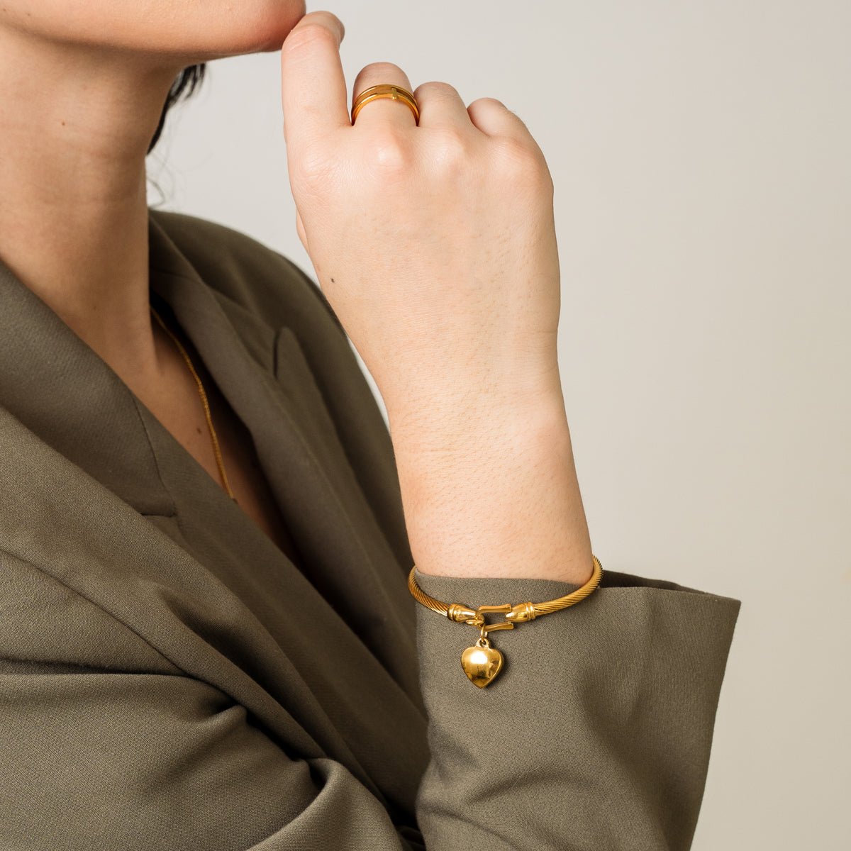 Love Bracelet Plated in 18k Gold