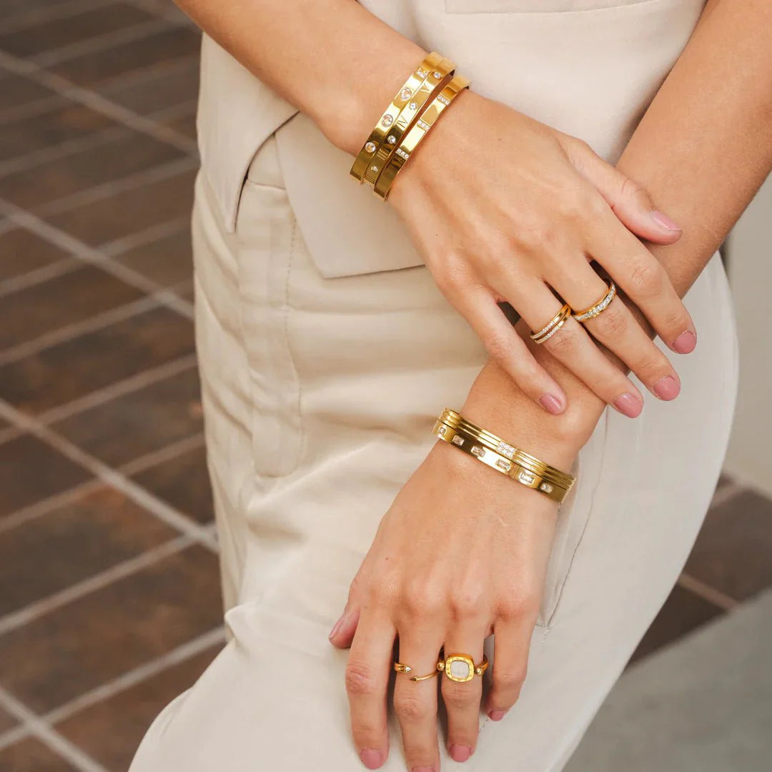 Minimal Bracelet Plated in 18k Gold
