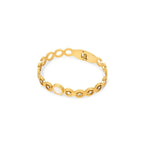 Olivia Bracelet with Zirconia Stone Plated in 18k Gold