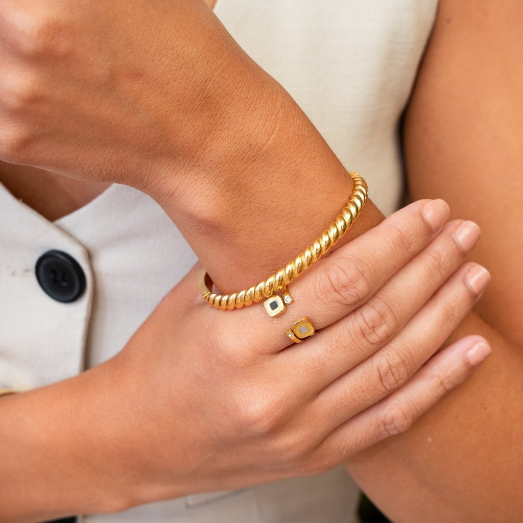 Pisa Bracelet Plated in 18k Gold