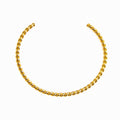 Twist Bracelet Plated in 18K Gold