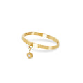 Unique Bracelet Plated in 18K Gold