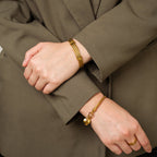 Gold-Plated Wire Bracelet 18k