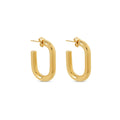 Piper Hoop Earring Plated in 18k Gold