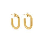 Piper Hoop Earring Plated in 18k Gold