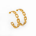 Alexandra Hoop Earring Plated in 18K Gold