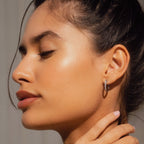 Arielle Hoop Earring - Silver
