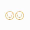 Gold-Plated Hoop Earring 18K