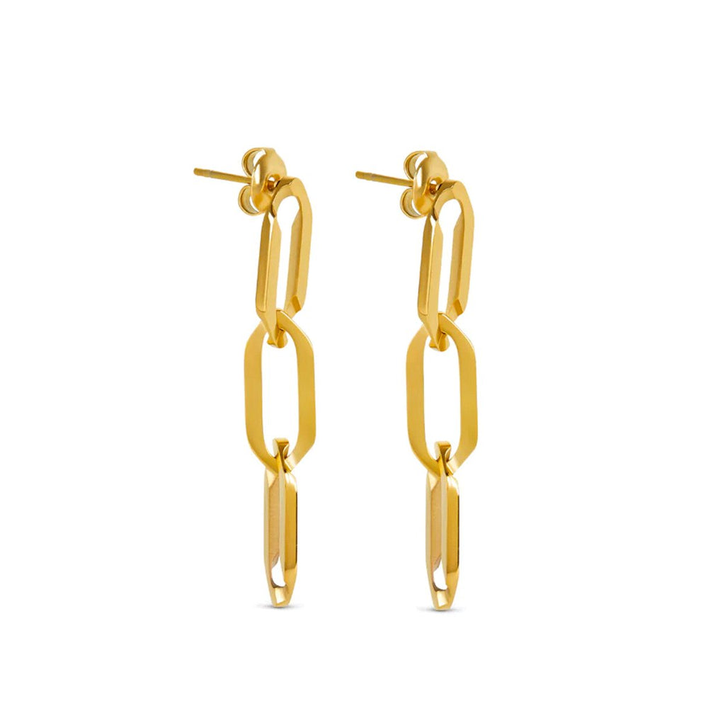 Hanging Earrings with 18k Gold Plating