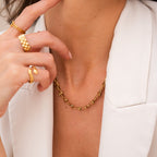 Cairo Necklace Plated in 18K Gold