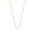 Sphere Necklace Plated in 18K Gold