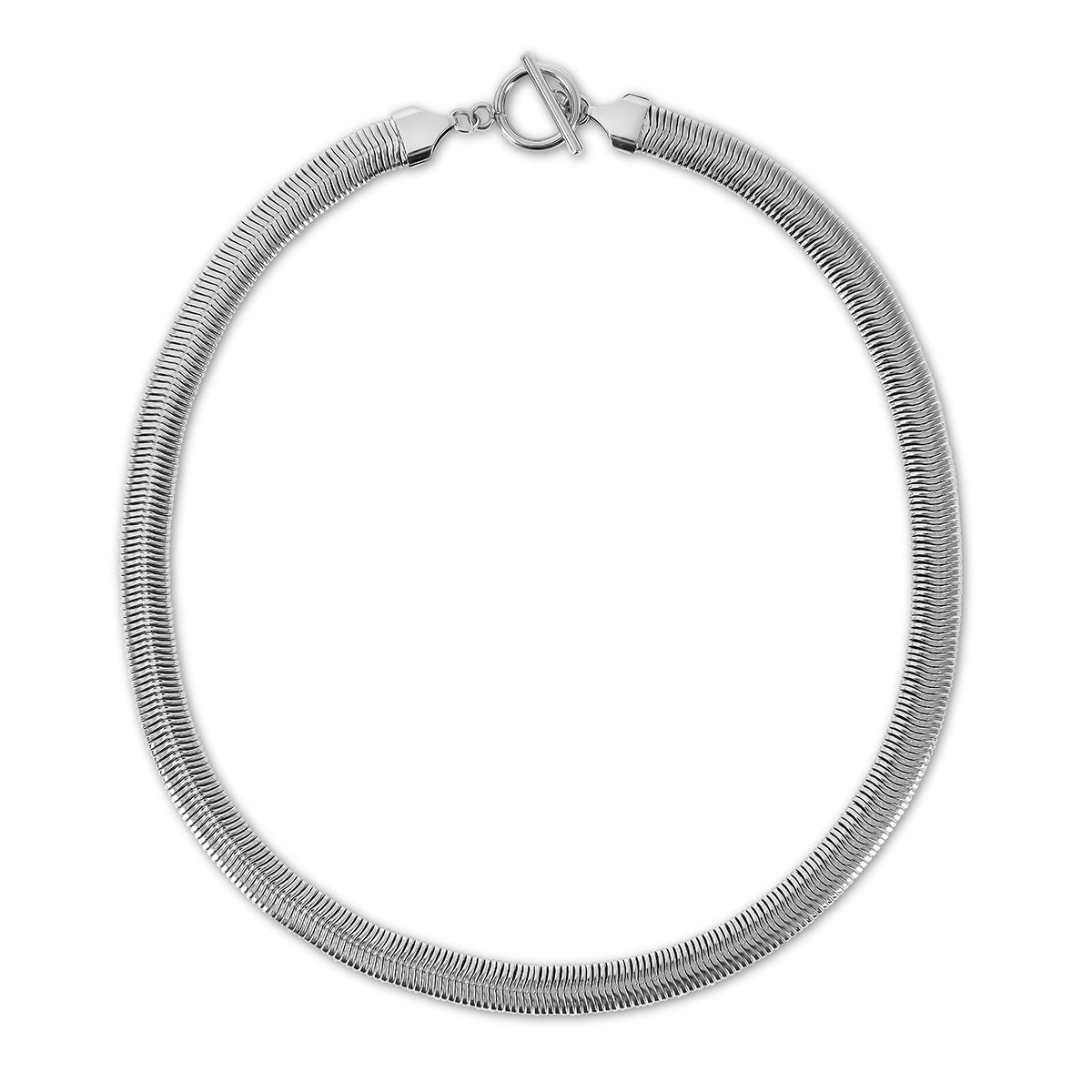Gaia Choker Necklace - Silver