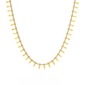 Jurerê Choker Necklace Plated in 18K Gold