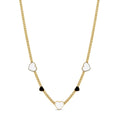 Love Glow Monochromatic Necklace Plated in 18K Gold