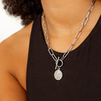 London Cents Necklace - Silver