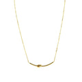 Gold-Plated Knot Necklace 18k