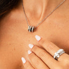 Rubix Necklace - Silver