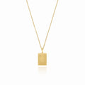 Sunrise Pendant Necklace Gold Plated 18K