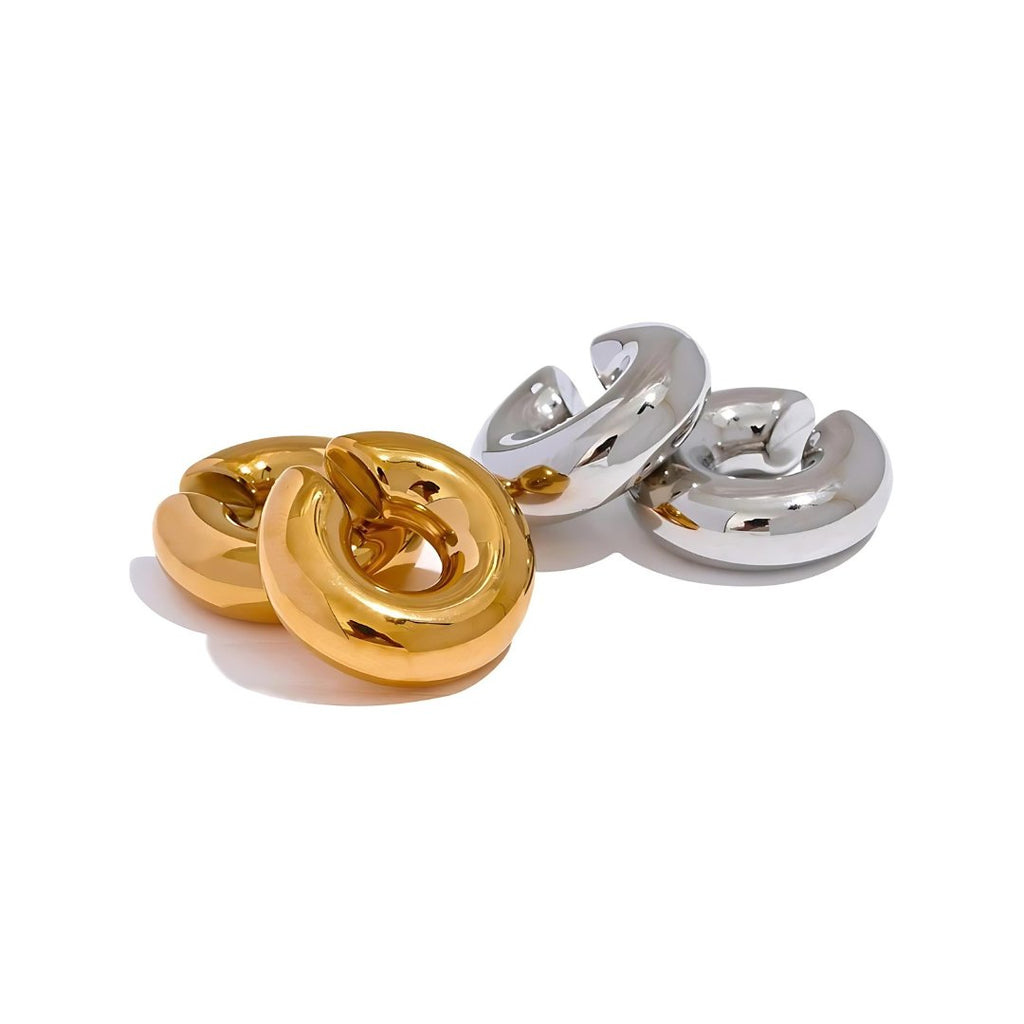 Ear Cuff Lola Chunky Gold Plated in 18K