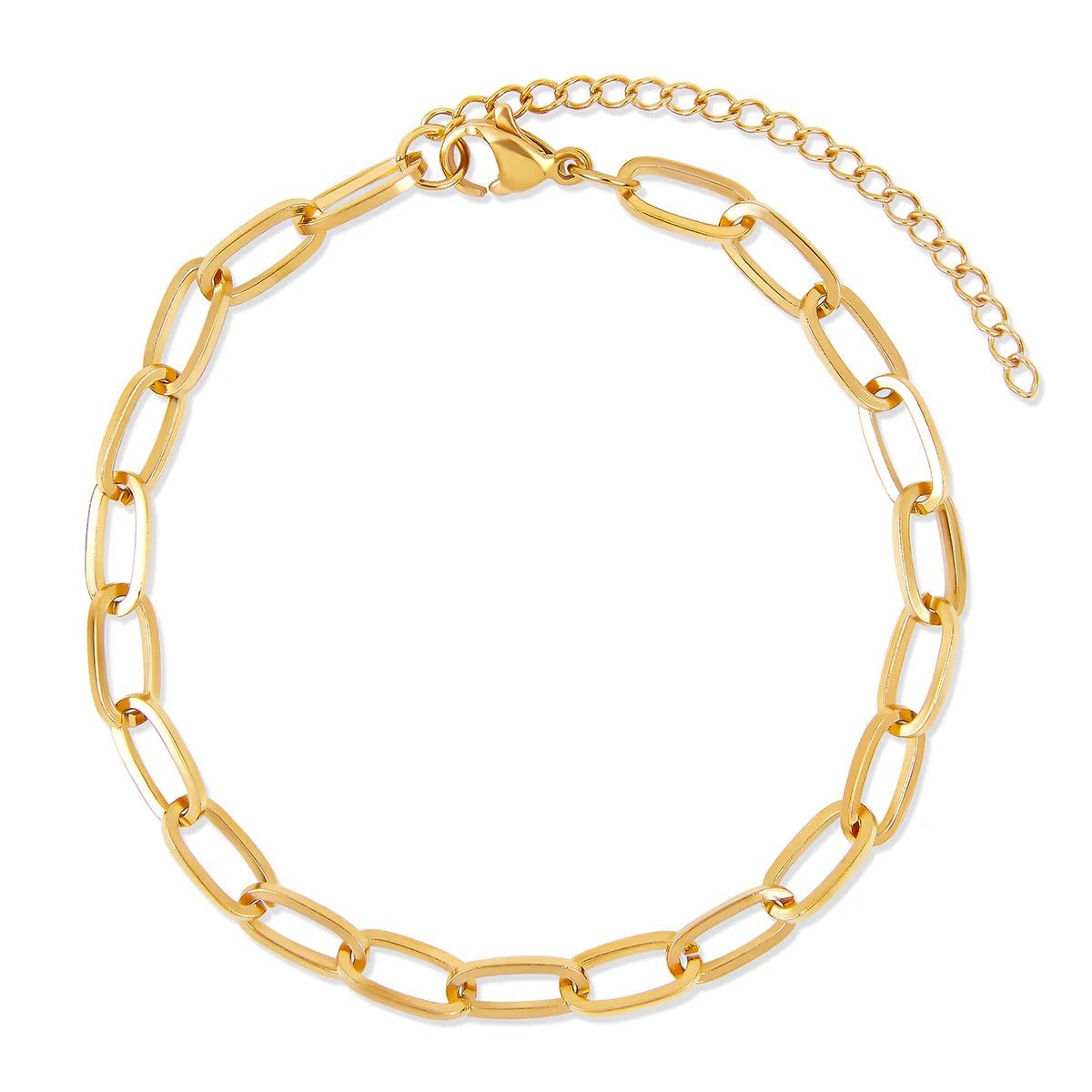 Elegance Bracelet Set & Knot Bracelet Plated in 18K Gold