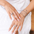 Elegance Bracelet Kit & Knot Bracelet - Silver