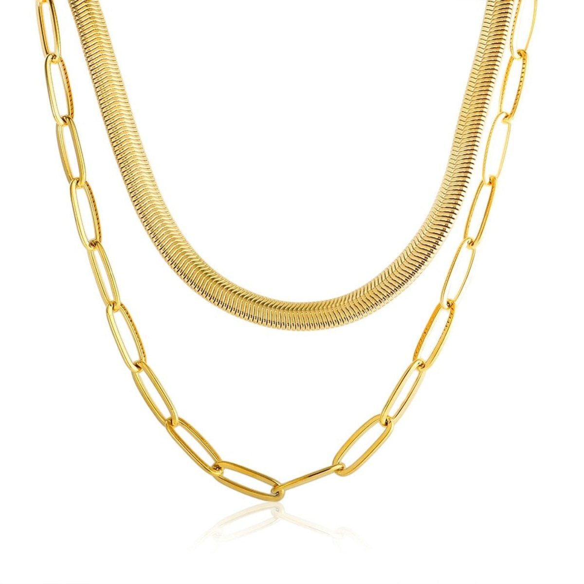 Mix Colar Antonela Plated in 18k Gold