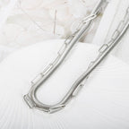 Mix Necklace Antonela - Silver