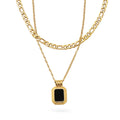 Mix Necklace Aurora Plated in 18K Gold